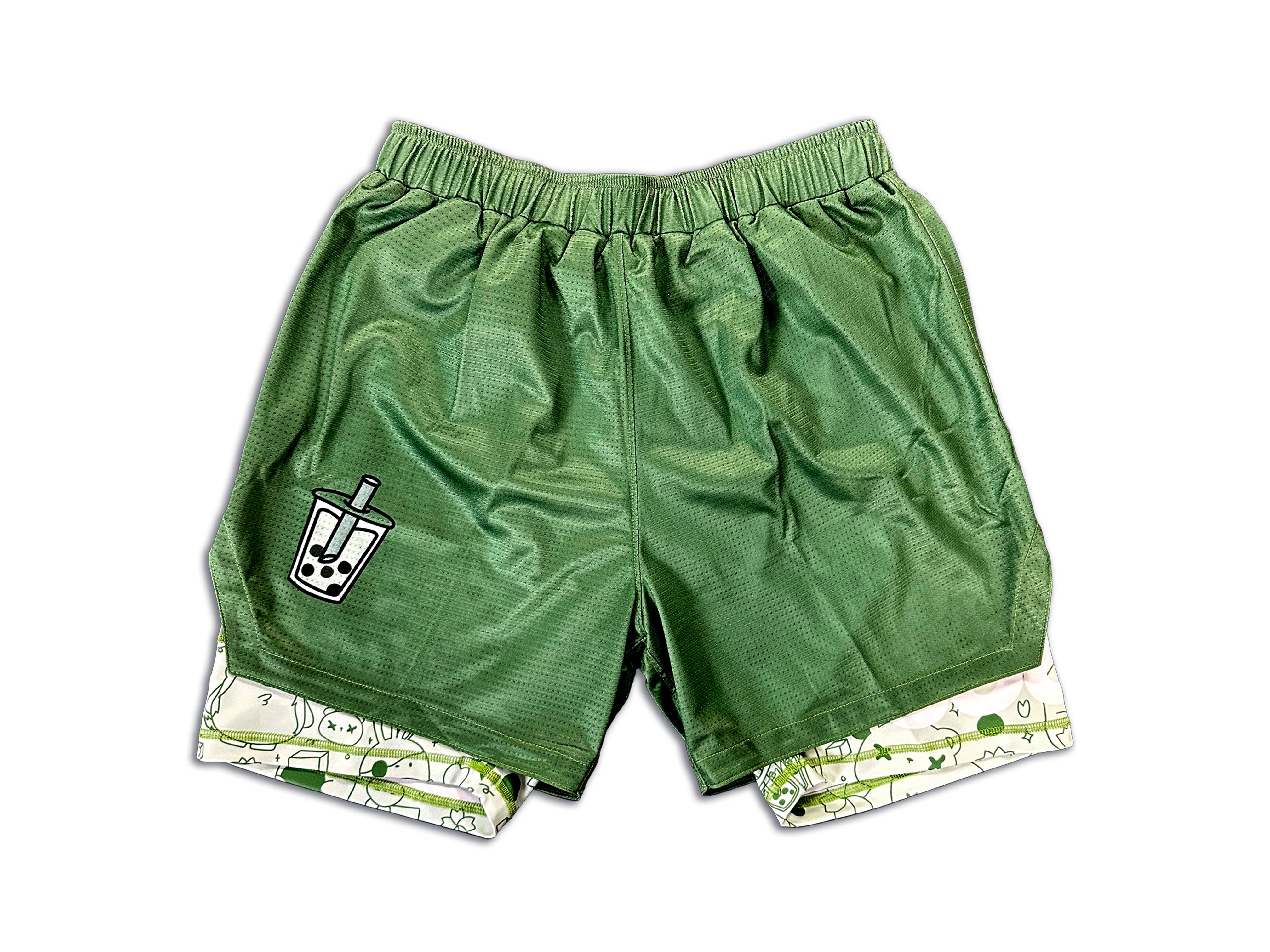 BOBA SERIES MATCHA SHORTS